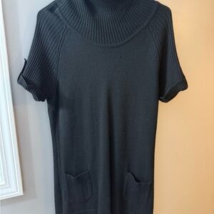 Elegant Black Midi Dress